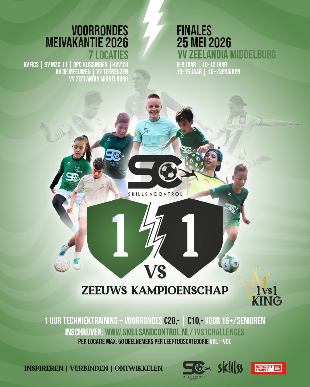 Wordt jij de nieuwe Zeeuws Kampioen 1v1?!