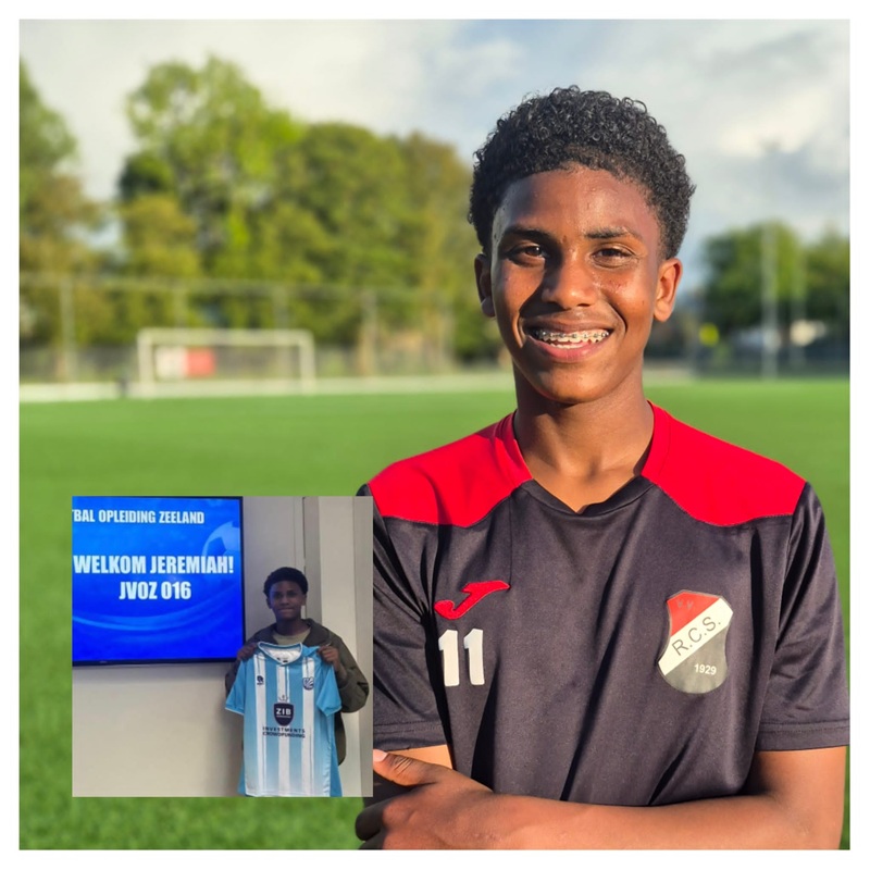 Jeremiah Morsen (JO15-1) maakt sportieve overstap naar JVOZ
