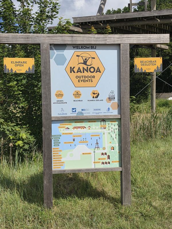 Kanoa met  de JO10, JO11 en JO12-teams
