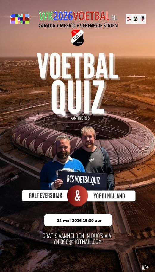 Voetbalquiz - vrijdag 22-mei-2026