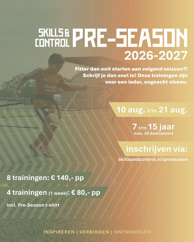 Skills & Control Pre-Season Programma 2026-2027